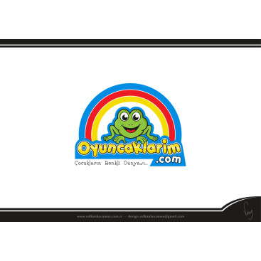 Oyuncak sitemize yeni logo tasarımı  yarışmasına tasarımcı volkanKocaman tarafından sunulan  tasarım 