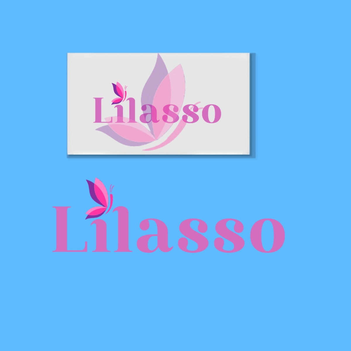 Tasarlayan muka production-''LİLASSO'' MARKASI İÇİN LOGO-KARTVİZİT