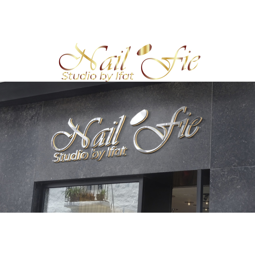 Tırnak tasarım firması için logo çalışma