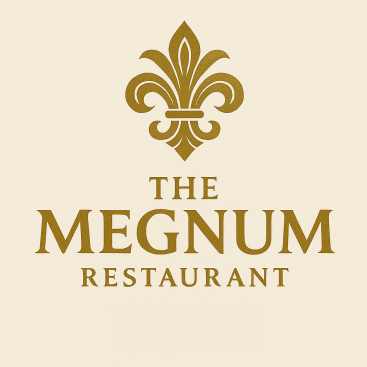 The Megnum Restoranı İçin Logo Tasarım. yarışmasına tasarımcı inanç doğan tarafından sunulan  tasarım 