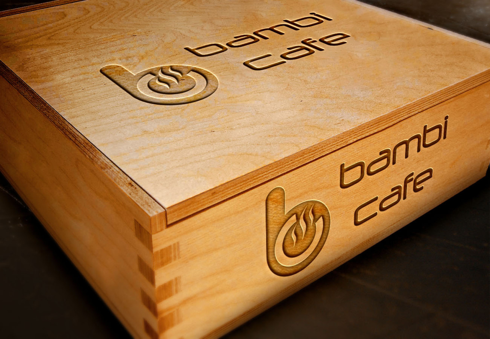 Tasarlayan grafikseli-bambi cafe logo tasarım