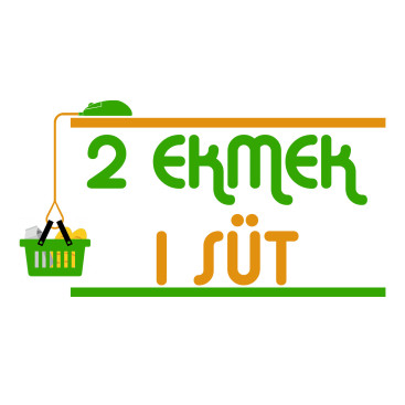 2ekmek1sut.net web sitesi logo tasarımı yarışmasına tasarımcı Basari tarafından sunulan  tasarım 
