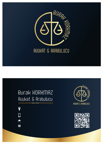Avukat ve Arabulucu olarak çalışıyorum Logo ve Kartvizit