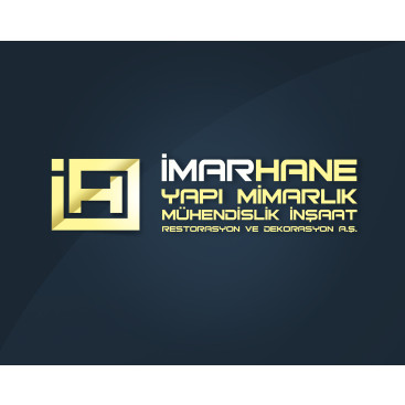 İMARHANE YAPI MİM.MÜH A.Ş. ŞİRKET LOGOSU yarışmasına tasarımcı karakalemustadi tarafından sunulan  tasarım