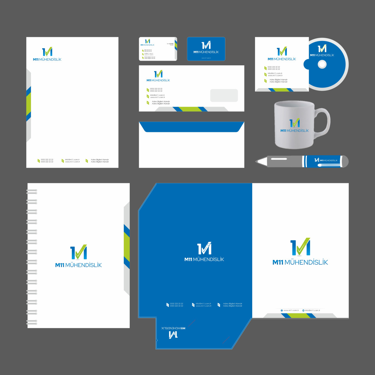 Tasarlayan Cansusah-M11 MÜH LOGO VE KURUMSAL 