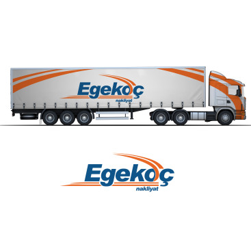 Egekoç Nakliyat Vinç Forklift için logo  yarışmasına tasarımcı yeliztasarım tarafından sunulan  tasarım 