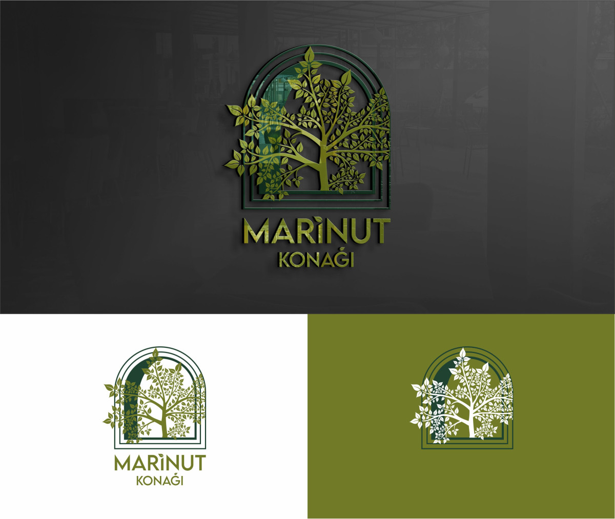 Tasarlayan Volkan Güncü-Mardin Marinut Konağı Logo Çalışması