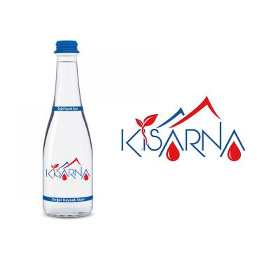 kisarna maden suyu için logo çalışması yarışmasına tasarımcı Etrah™ tarafından sunulan  tasarım 