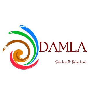 DAMLA Çikolata ve Şekerleme logo tasarım yarışmasına tasarımcı TeZCaN tarafından sunulan  tasarım 