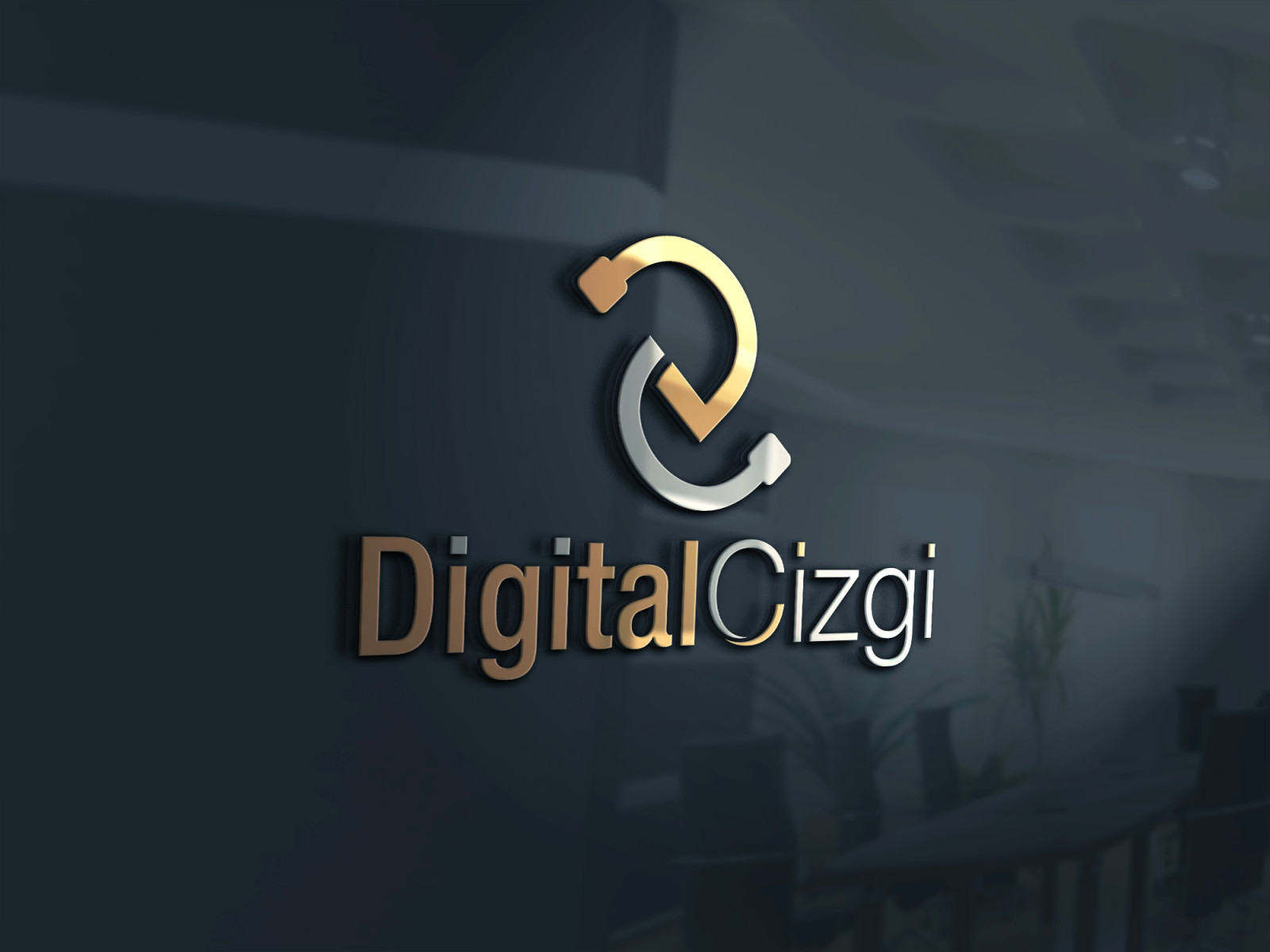 Tasarlayan Etrah™-Digital Çizgi Ajans Sitemiz İçin Logo.