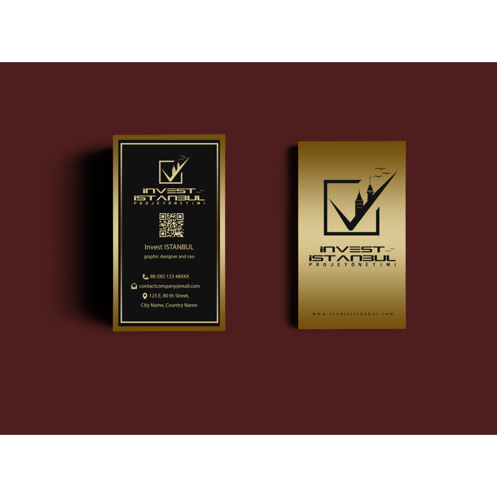 Invest Istanbul LOGO ve KURUMSAL KİMLİK