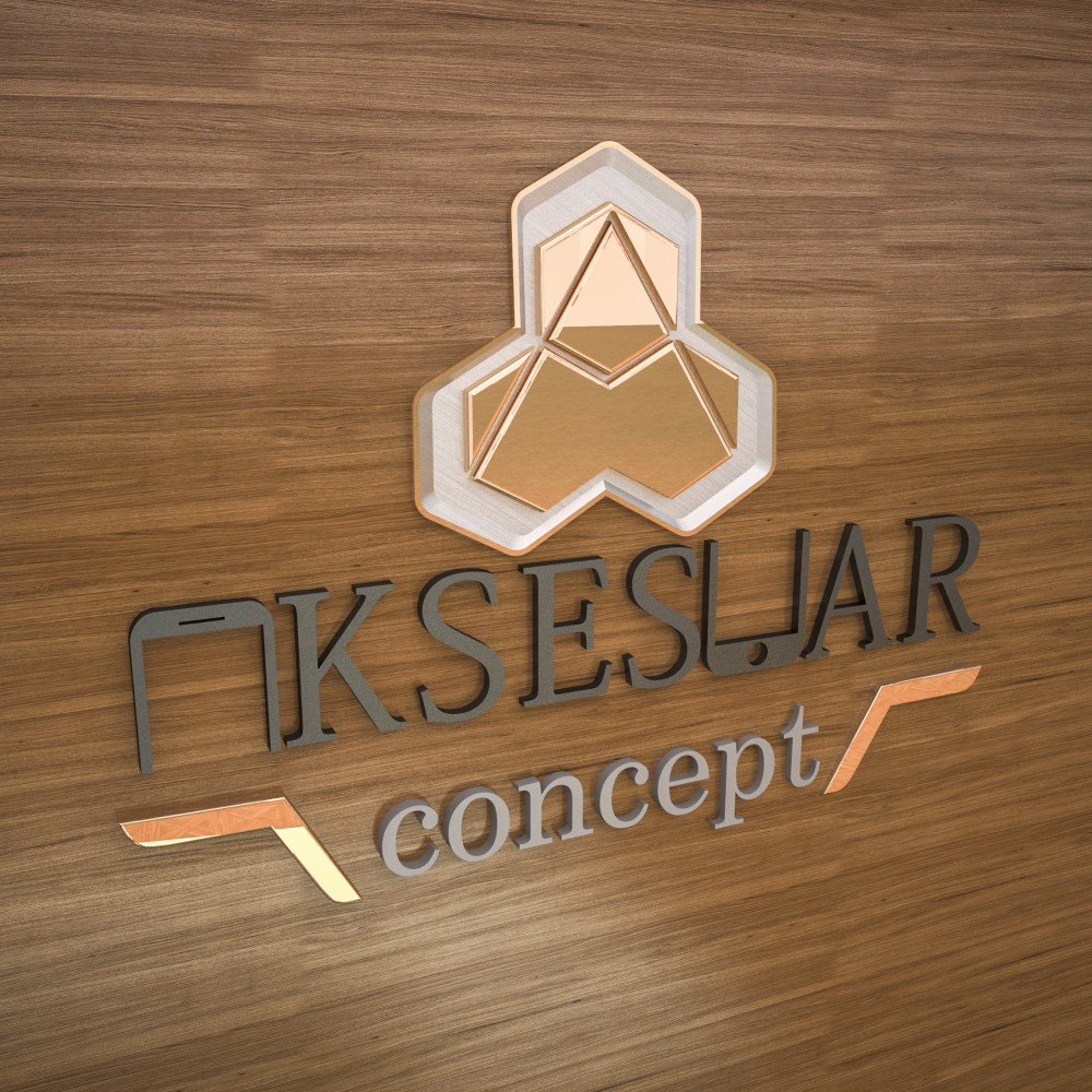 AKSESUAR CONCEPT ADLI MARKAMIZA LOGO yarışmasına icmimar tarafından girilen tasarım