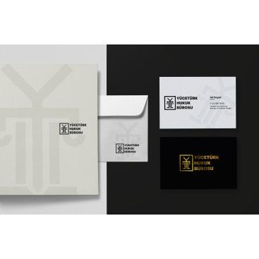 avukatlık ofisine logo ve kart tasarlama yarışmasına tasarımcı serkan1997r tarafından sunulan  tasarım 