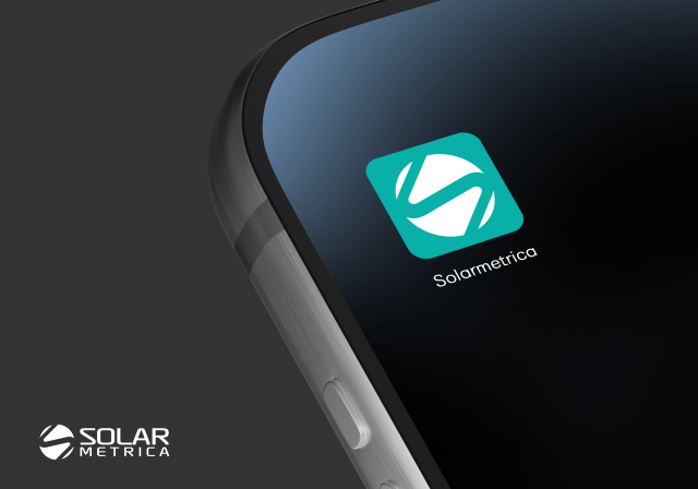 solarmetrica.com İçin Yenilikçi Logo