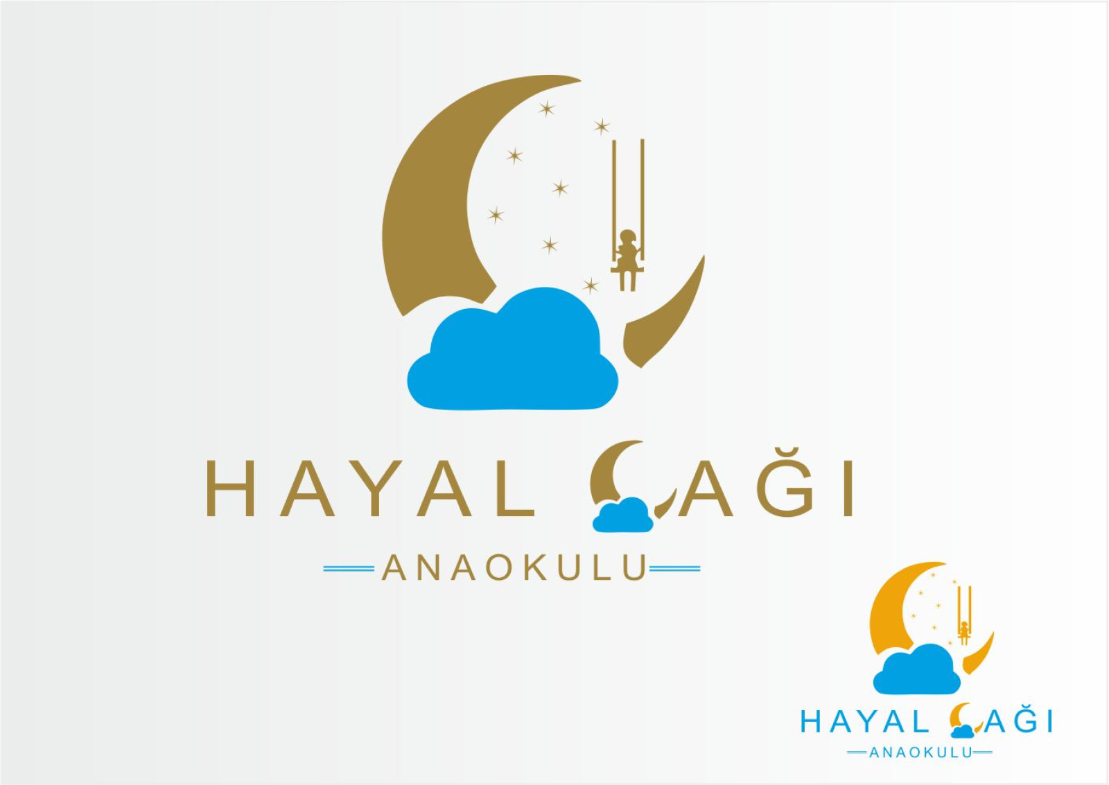 Tasarlayan elifgrafikdesign-Anaokulu Logosu