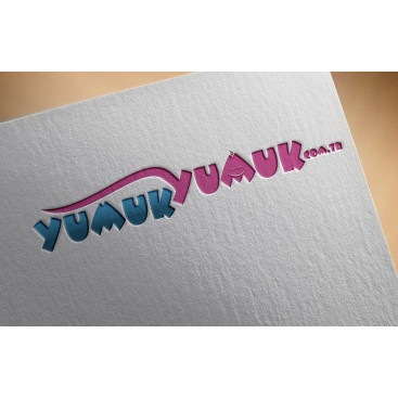 YUMUKYUMUK.COM.TR Logo ve Amblem Tasarım yarışmasına tasarımcı grfkismail tarafından sunulan  tasarım