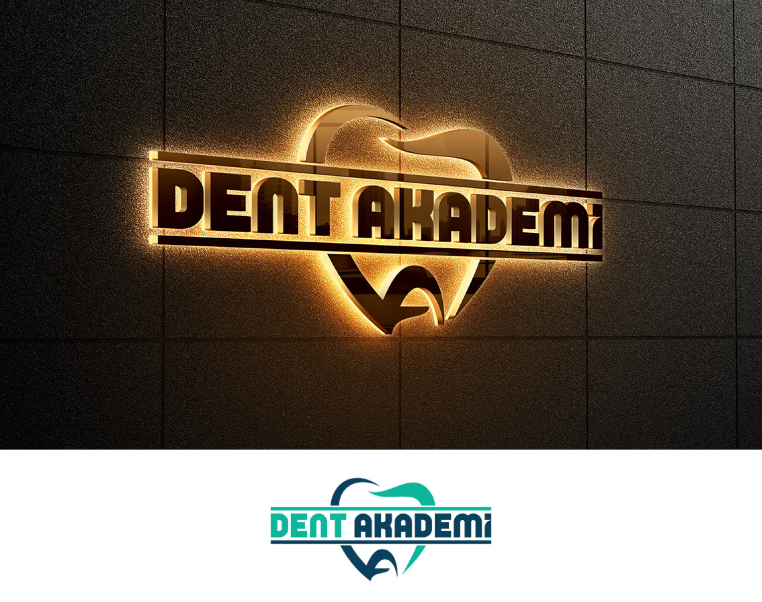 Tasarlayan cizimser-Mersin Dentakademi Diş Kliniği Logosu