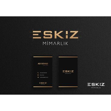 SADE VE ŞIK logo ve kartvizit yarışmasına tasarımcı met.emin tarafından sunulan  tasarım 