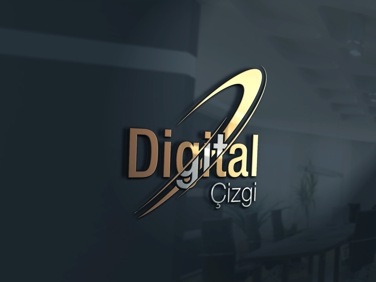 Tasarlayan Etrah™-Digital Çizgi Ajans Sitemiz İçin Logo.