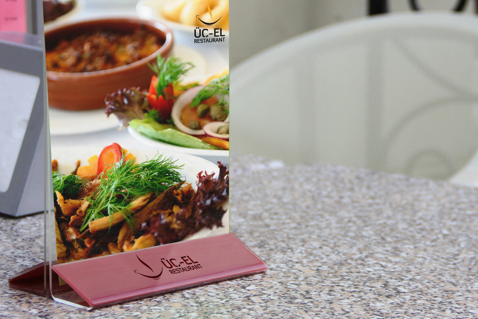 Tasarlayan BilalKoc-Üç-El Restaurant Kurumsal Kimlik