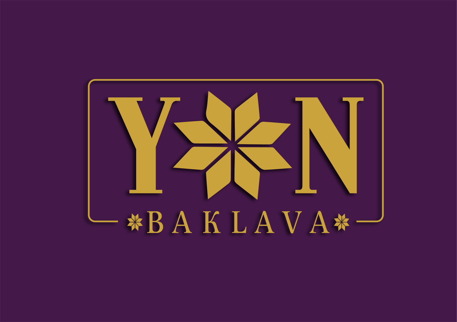 Tasarlayan chiwely-Yön Baklava şirketimiz için sade ve şık