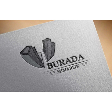 Burada Mimarlık Logo Tasarımı yarışmasına tasarımcı Yasemin Yılmaz tarafından sunulan  tasarım 