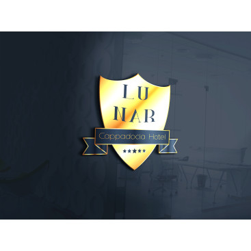 Kapadokya'da Hotel Logo ve Kurumsal Kiml yarışmasına tasarımcı İsmail Özbek tarafından sunulan  tasarım 