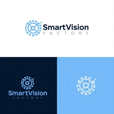 Smart Vision Factory için Logo Tasarımı yarışmasına tasarımcı logotasarımı tarafından sunulan  tasarım