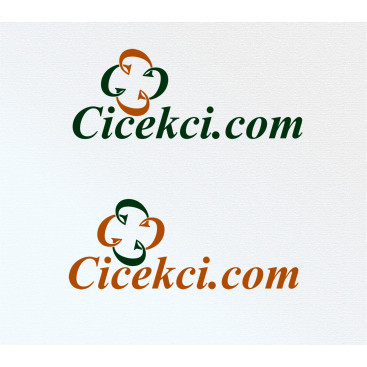 Cicekci.com logosunu arıyor yarışmasına tasarımcı barpek tarafından sunulan  tasarım 