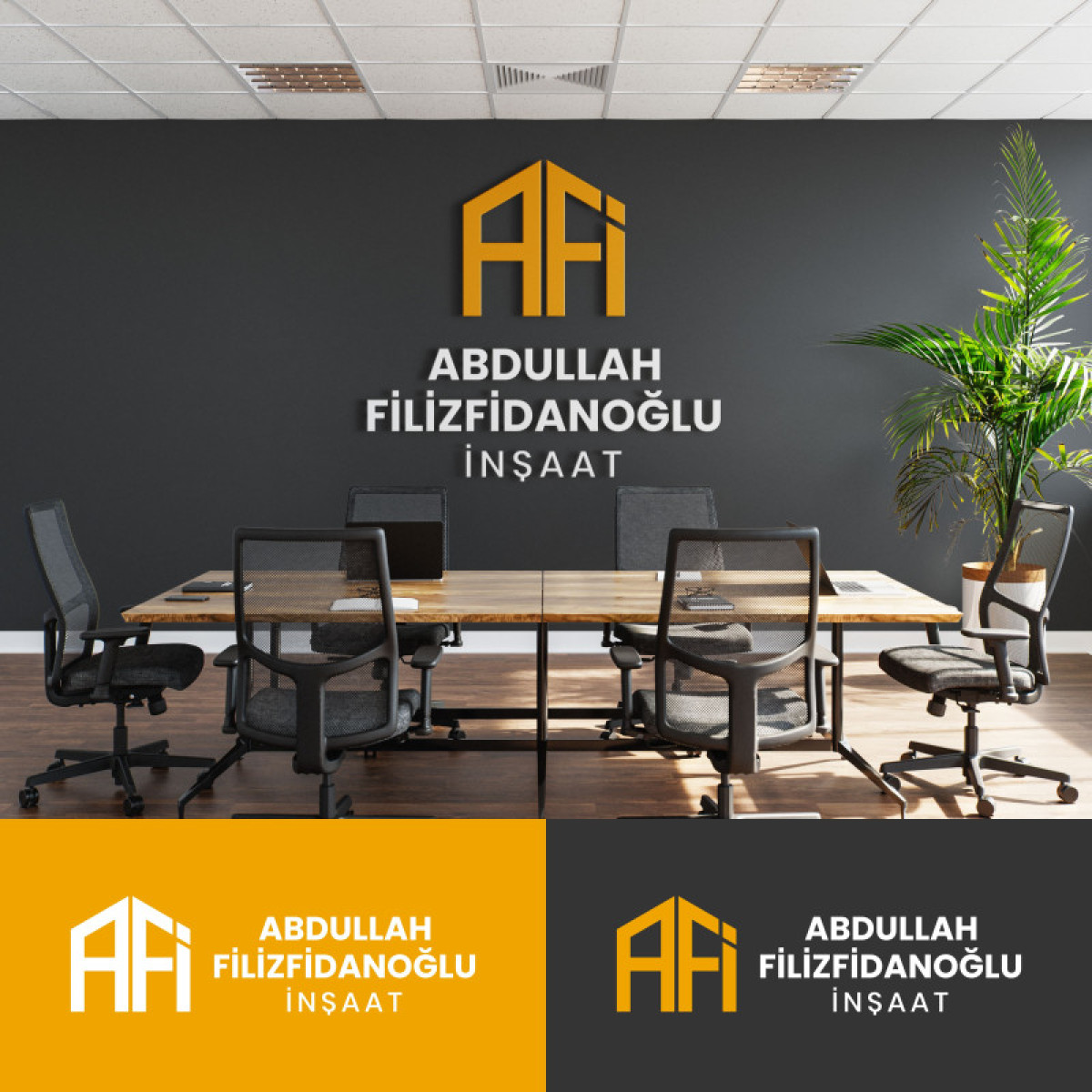 Tasarlayan tugrul_tasarim-İNŞAAT FİRMAMIZ İÇİN SIFIRDAN BİR YÜZ LOGO VE KARTVİZİT