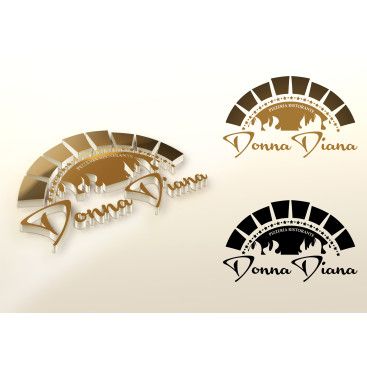 pizza restoranim icin logo tasarimi yarışmasına tasarımcı mrdgsn tarafından sunulan  tasarım 