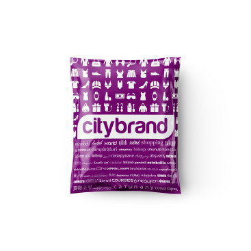 kargo poşeti logo tasarımı yarışmasına tasarımcı ALFA™ tarafından sunulan  tasarım 