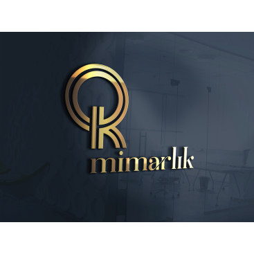 Mimarlık Ofisimiz İçin Logo yarışmasına tasarımcı flameee tarafından sunulan  tasarım 