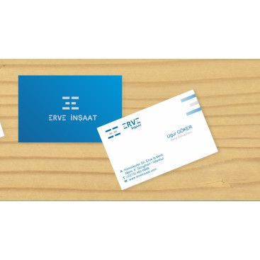 ERVE İnşaat İçin Logo+KurumsalKimlik yarışmasına tasarımcı dreamfairy tarafından sunulan  tasarım 