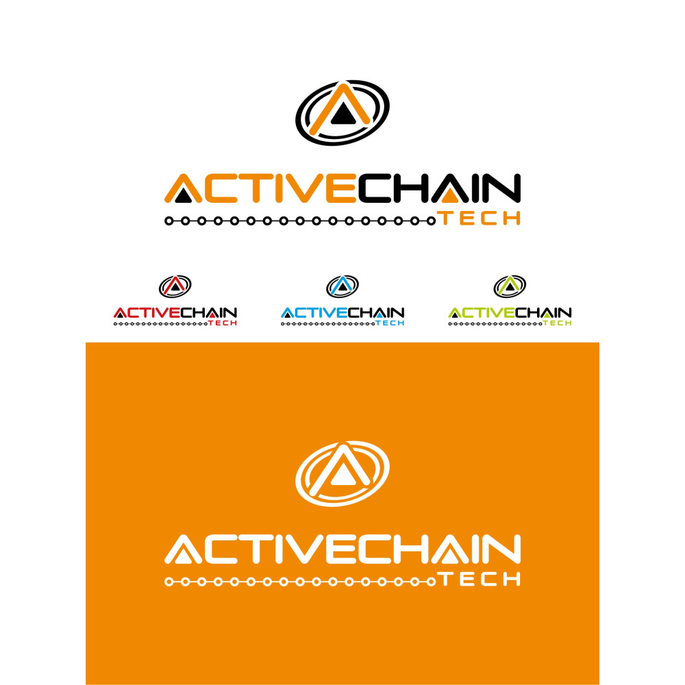 ActiveChain.tech Logo Yarismasi yarışmasına AyhaNN™ tarafından girilen tasarım