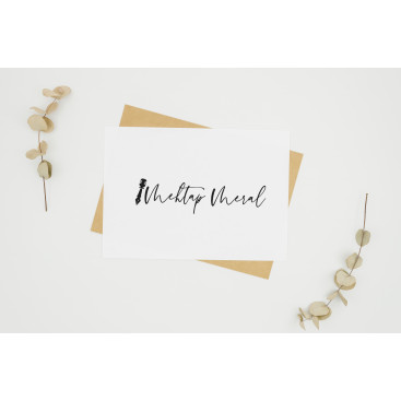 sanatçı adı ve soyadı için logo yarışmasına tasarımcı smletoo tarafından sunulan  tasarım 