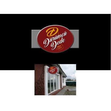 Sade ve klas bir tabela  yarışmasına tasarımcı grafikodam tarafından sunulan  tasarım 