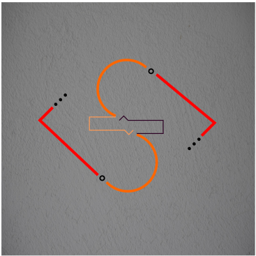 Arkadaşlık Uygulamamıza Logo Arıyoruz yarışmasına tasarımcı Lanolinyaa tarafından sunulan  tasarım 