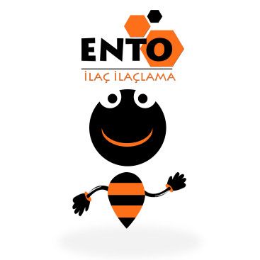 İlaçlama Firması İçin MASKOT yarışmasına tasarımcı brus tarafından sunulan  tasarım 