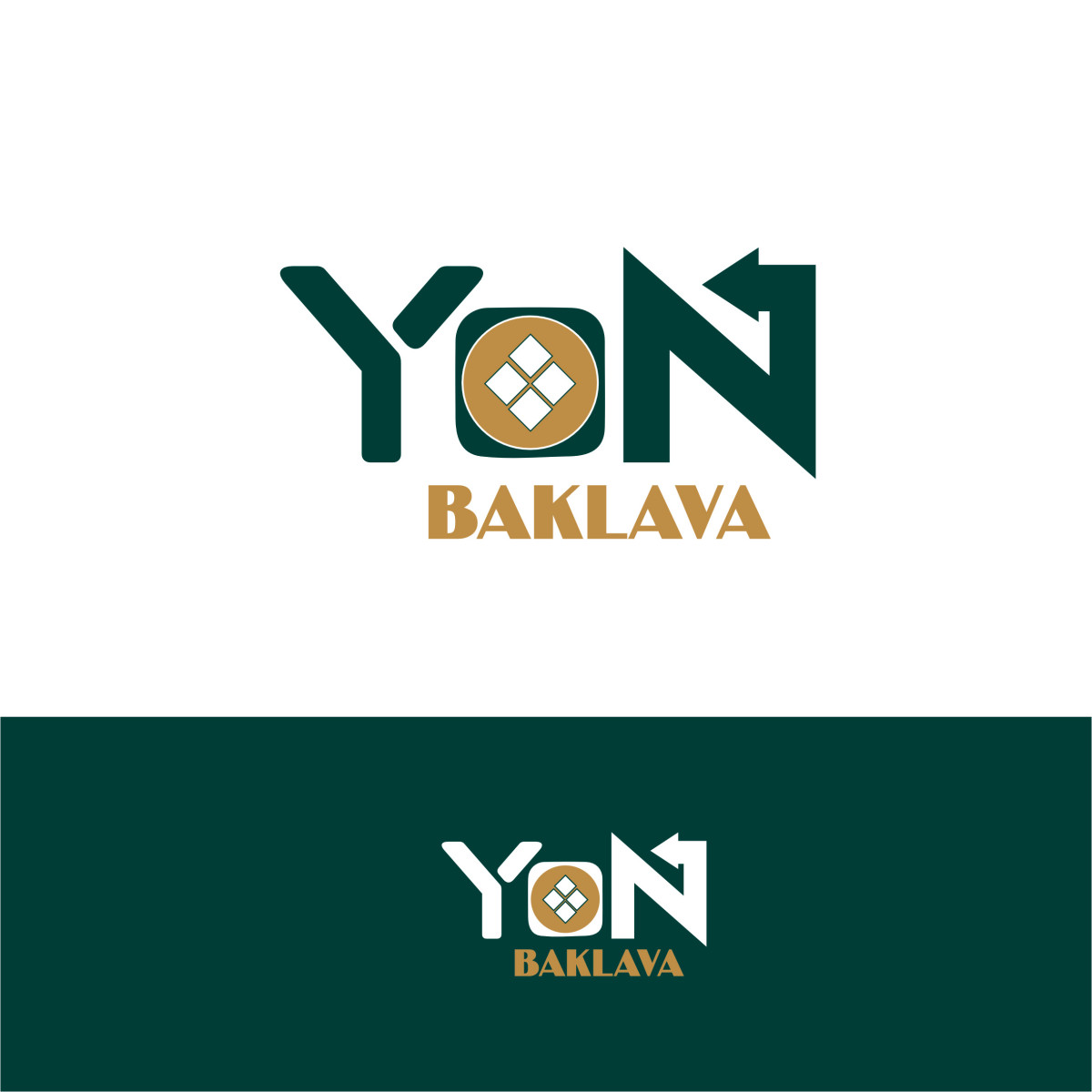 Tasarlayan elifgrafikdesign-Yön Baklava şirketimiz için sade ve şık