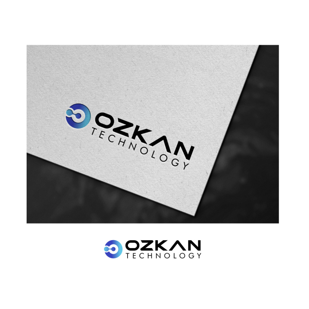 Teknoloji üreten yeni marka için logo