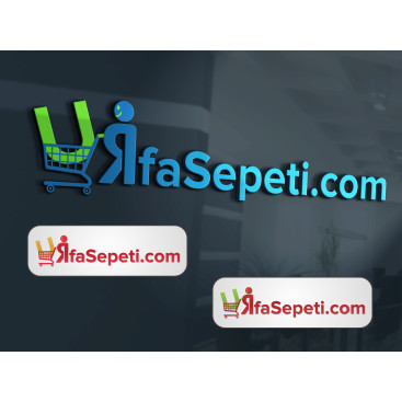 UrfaSepeti.com internet sitemize logo yarışmasına tasarımcı fuzuli tarafından sunulan  tasarım