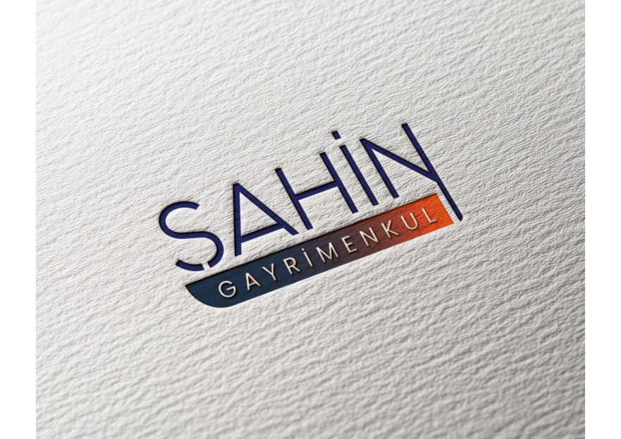 Şahin Gayrimenkul Logo + Kurumsal Kimlik yarışmasına tasarımcı pinkselldesign tarafından sunulan  tasarım 
