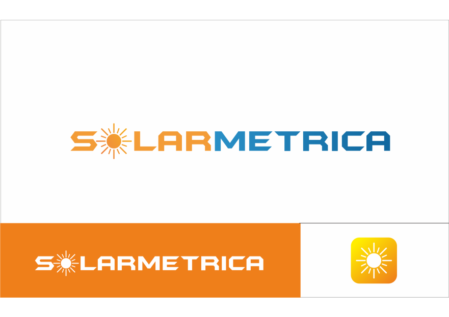 solarmetrica.com İçin Yenilikçi Logo yarışmasına tasarımcı ErcanH tarafından sunulan  tasarım 