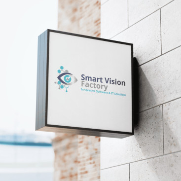 Smart Vision Factory için Logo Tasarımı yarışmasına tasarımcı derin'art tarafından sunulan  tasarım