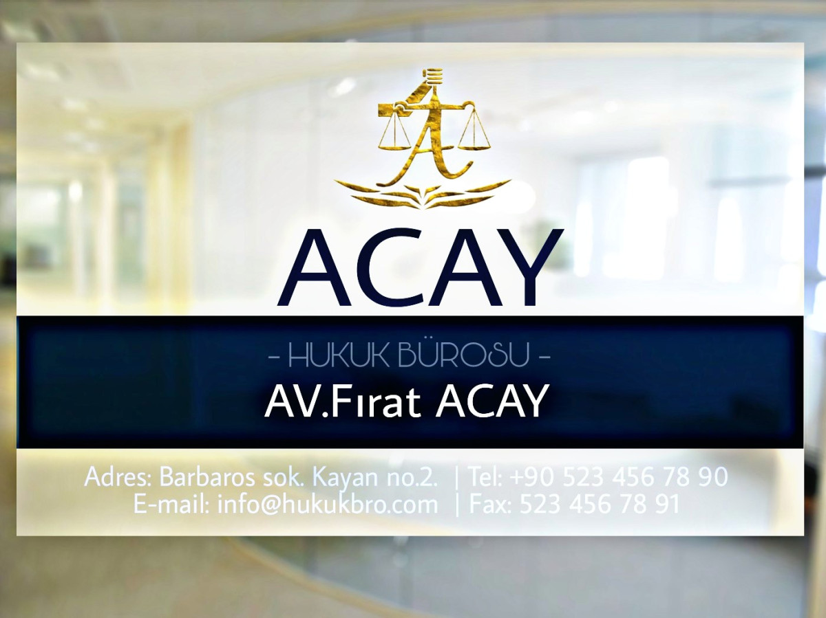 Tasarlayan Seyda.A-Hukuk Büromuzun markası oluşturmak amacı