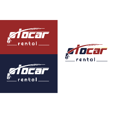 OTOCAR RENTAL LOGOSUNU ARIYOR yarışmasına tasarımcı Flu Medya™ tarafından sunulan  tasarım 