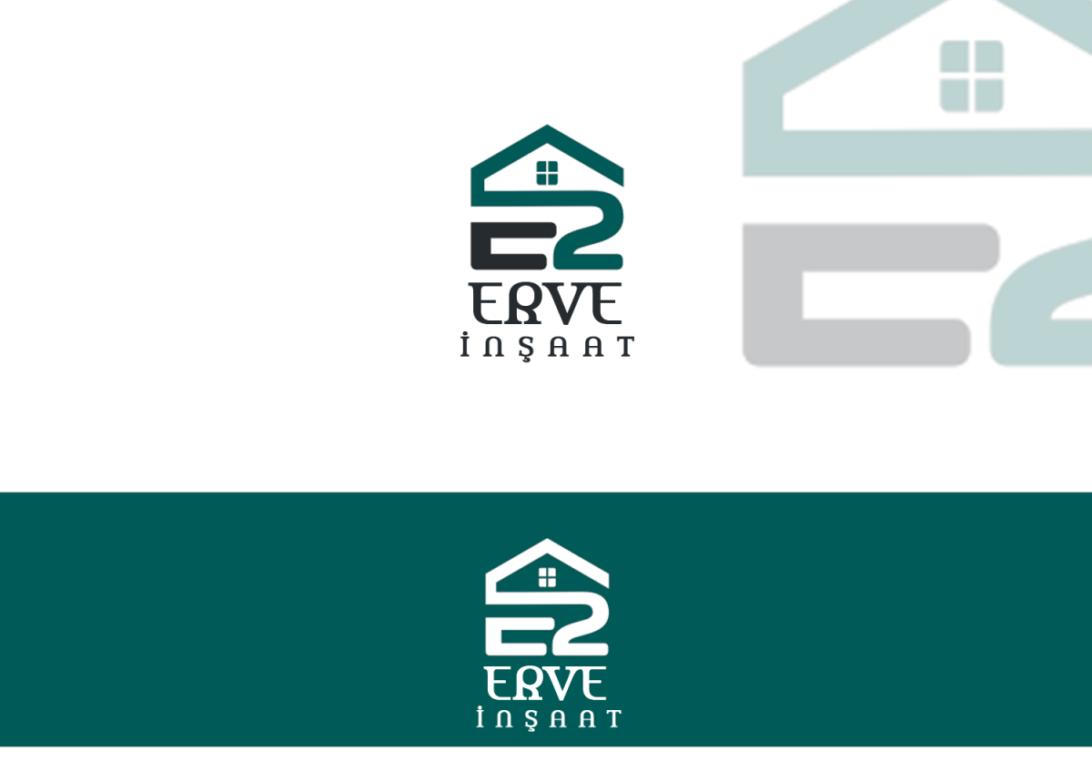Tasarlayan MustafaGuven-ERVE İnşaat İçin Logo+KurumsalKimlik
