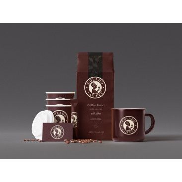 Kahve zinciri markamızın logo tasarımı yarışmasına tasarımcı Catalyts tarafından sunulan  tasarım 