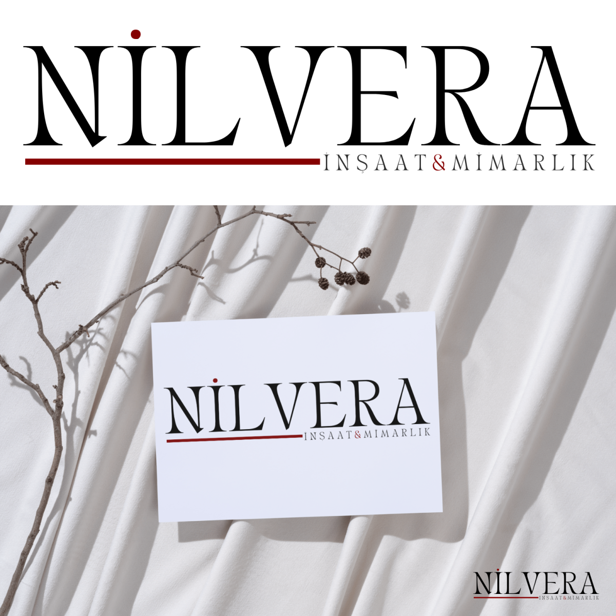 Tasarlayan Merff-Nilvera Yapı inşaat firması logo tasarım